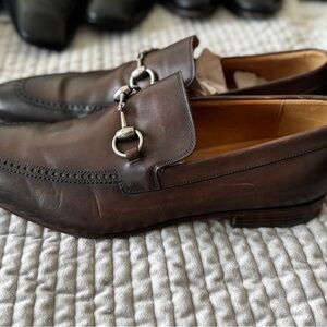 Authentic Gucci Brown Horsebit Loafers – Men’s 8 – Retail $1,095